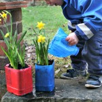 Gardening With Kids – Recycled Planter and Water Jug